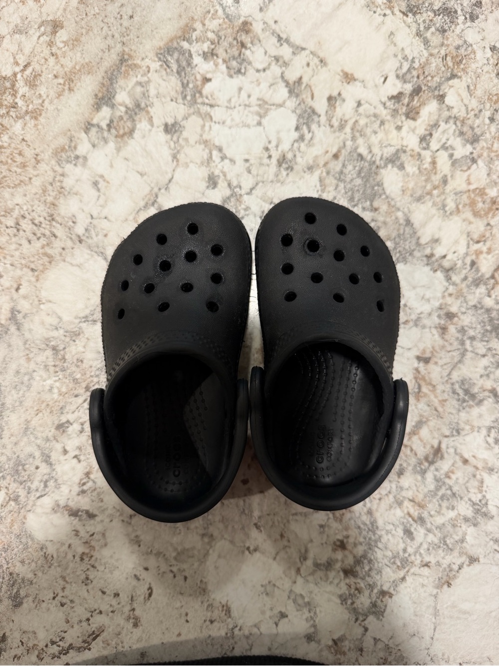 CROCS Kids Black Classic Clog 6C